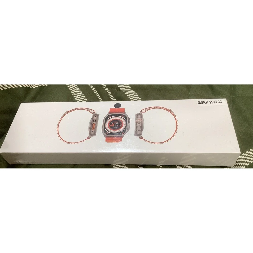 Smart Watch Titanium Case Sport Band